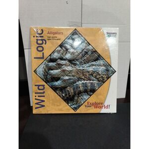 Discovery Channel Nature Wild Logic Jigsaw Puzzle Alligators Ages 12- Brand New